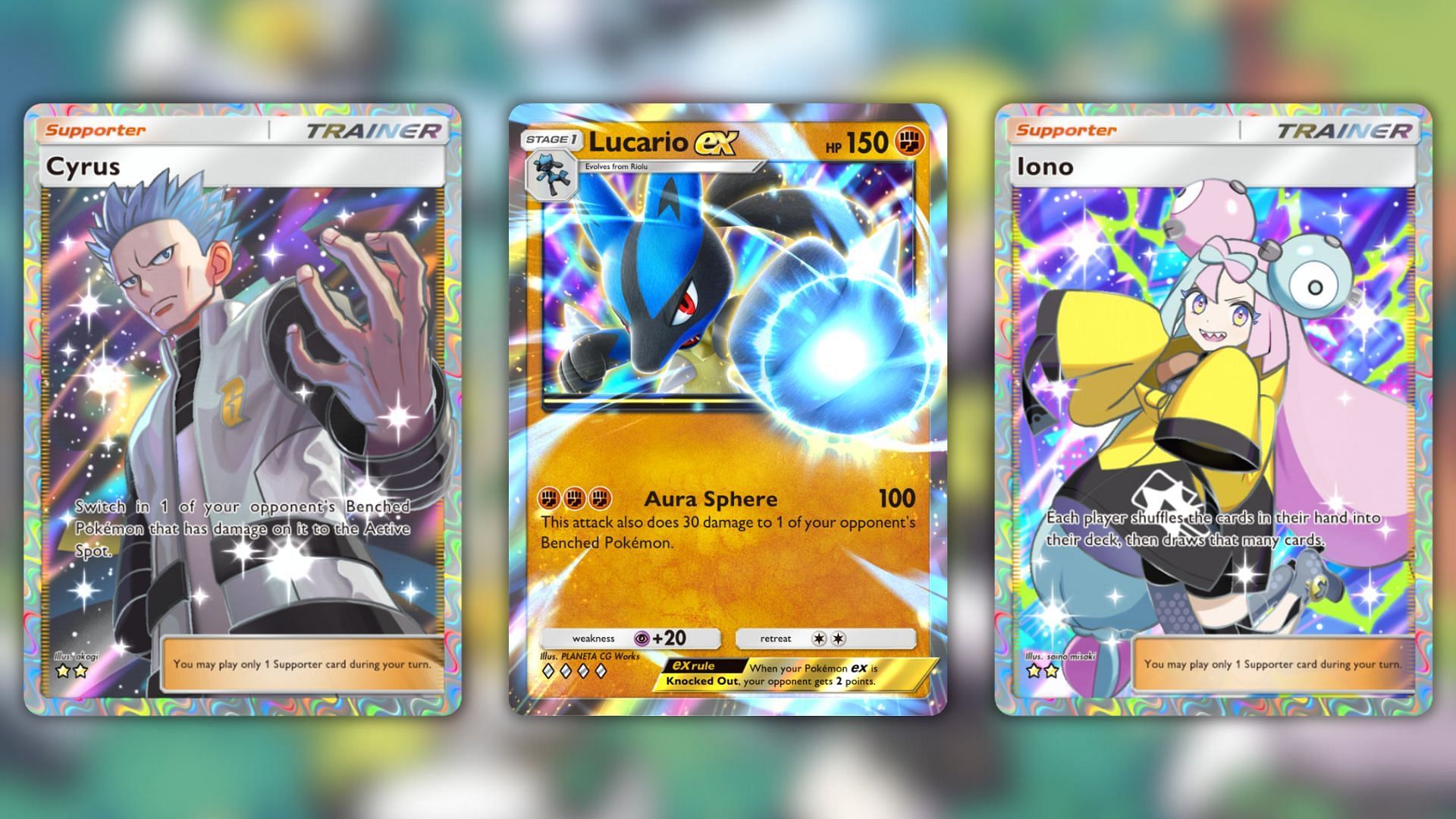 Best supporing cards for this deck (Image via The Pokemon Company)